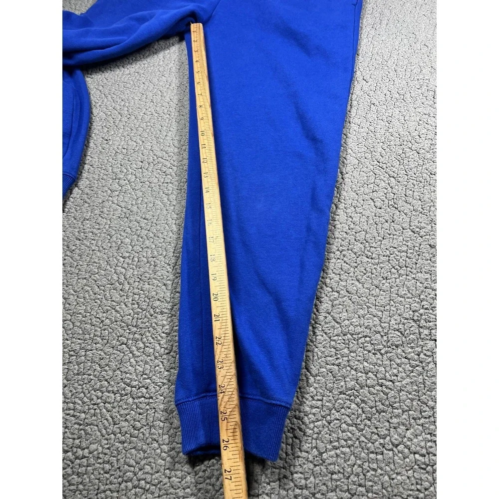 Polo Ralph Lauren Boys Royal Blue Fleece Joggers Sweatpants Graphic Logo L 14-16